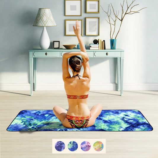 Non-slip yoga mat towel for exercise and yoga