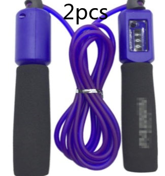 Smart jump rope with digital fitness tracking