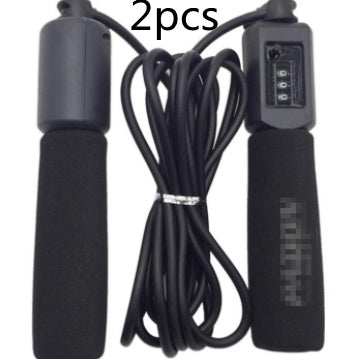 Smart jump rope with digital fitness tracking