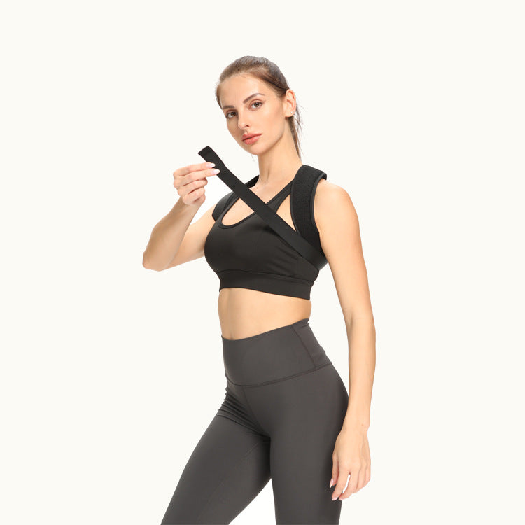 Adjustable posture corrector belt for back support