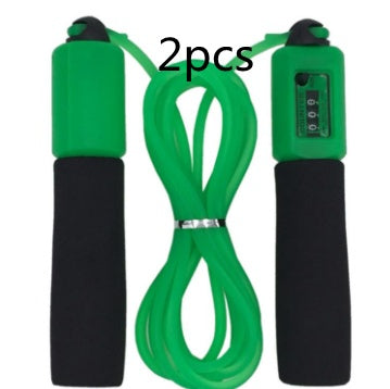 Smart jump rope with digital fitness tracking