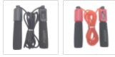 Smart jump rope with digital fitness tracking