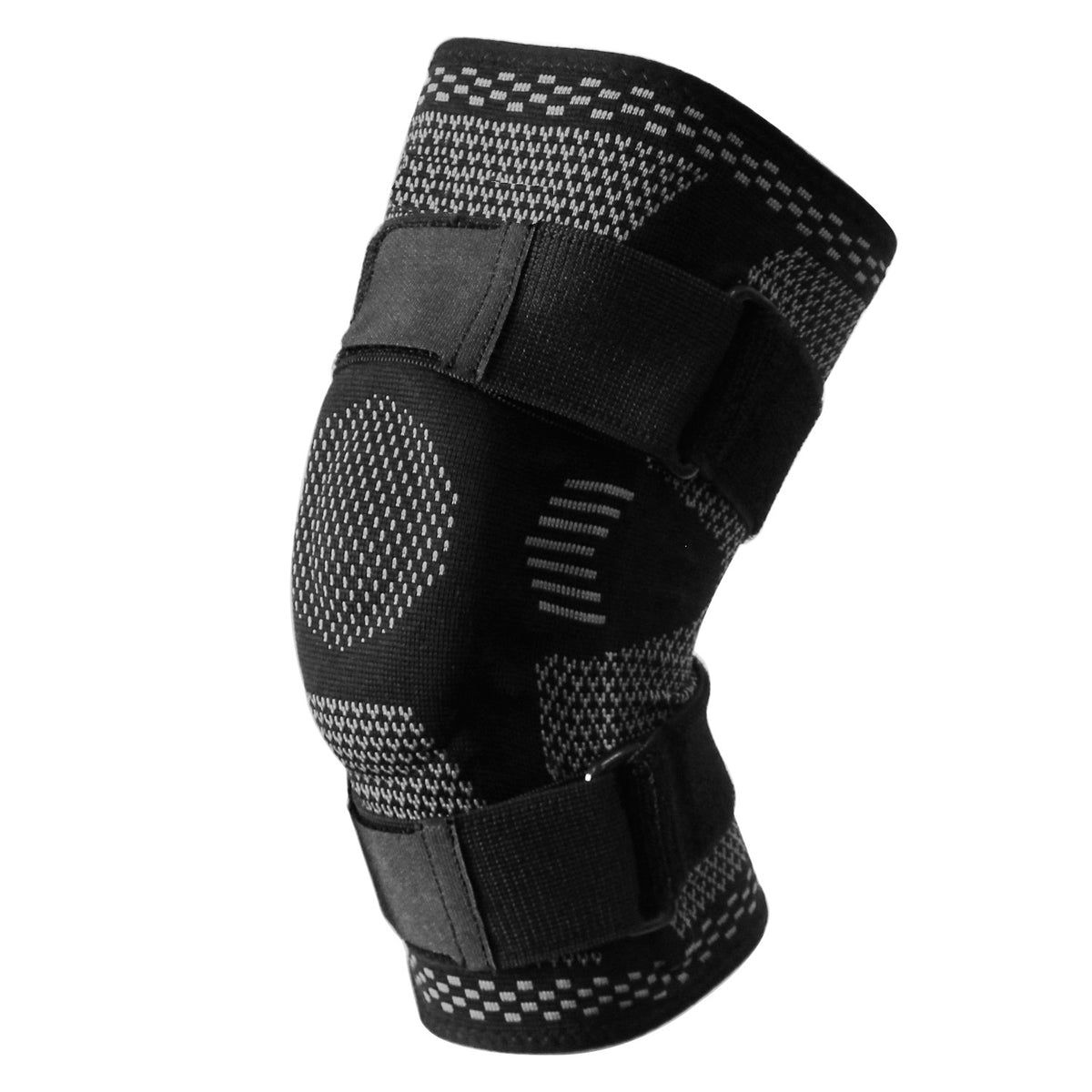 Breathable compression knee sleeve for sports and fitness