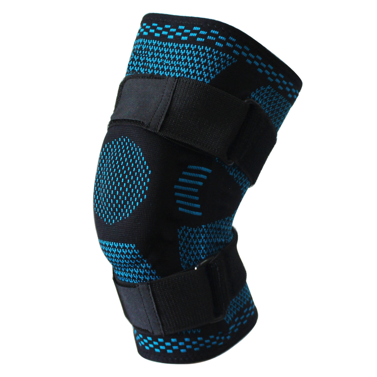 Breathable compression knee sleeve for sports and fitness