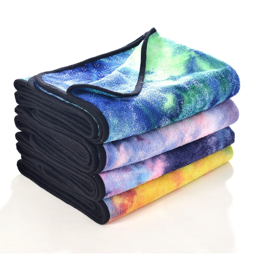 Non-slip yoga mat towel for exercise and yoga