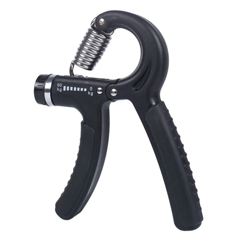 Adjustable hand grip strength trainer for hand and forearm workouts