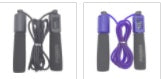 Smart jump rope with digital fitness tracking